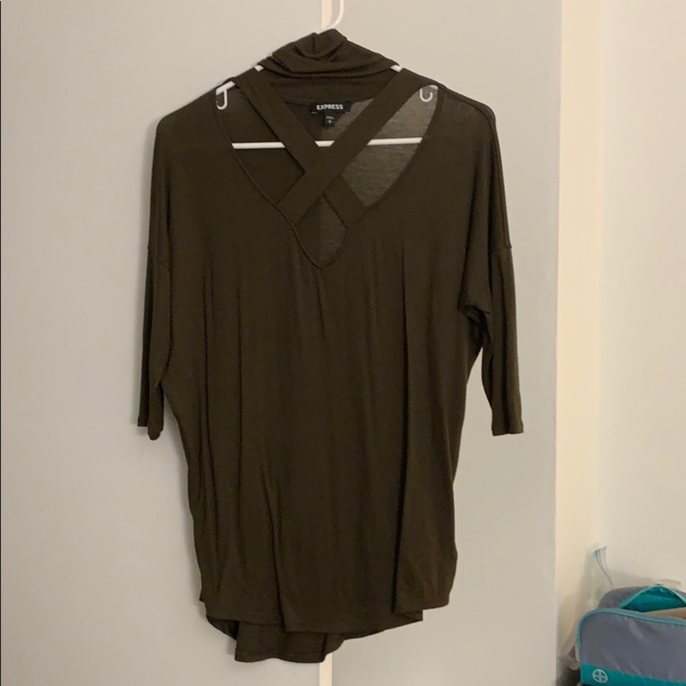 Olive tee